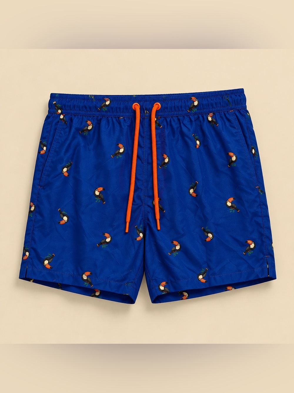 George Size 3X (48-50) Basic Swim Short Toucan Themed